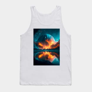 Magic in Chaos: Cosmic Landscapes Tank Top